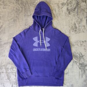 Under Armour Purple Logo Hoodie Size XL Purple